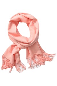 SKSL004 design pure color imitation cashmere scarf tassel scarf manufacturer detail view-2